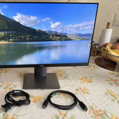 Foto do produto Monitor Dell P2419H com base regulável disponível para troca no Unitrocas