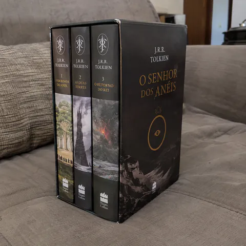 Foto do produto Box O Senhor dos Anéis da HarperCollins disponível para troca no Unitrocas