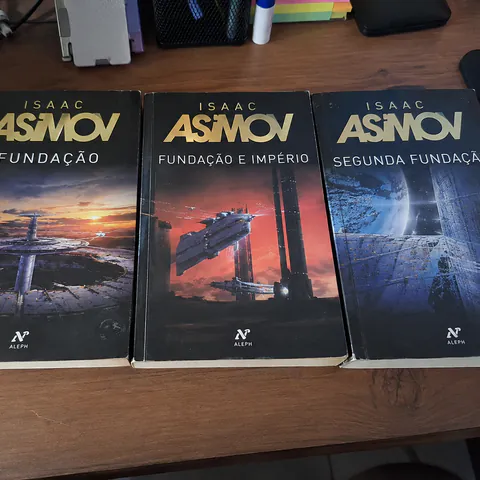 Foto do produto Trilogia original Fundação da Aleph disponível para troca no Unitrocas
