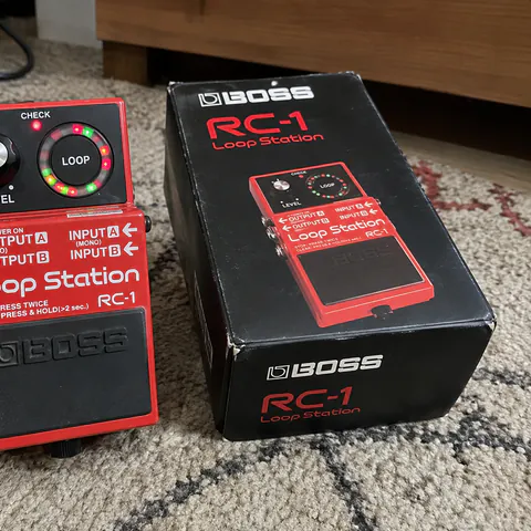 Foto do produto Pedal Boss RC-1 Loop Station disponível para troca no Unitrocas
