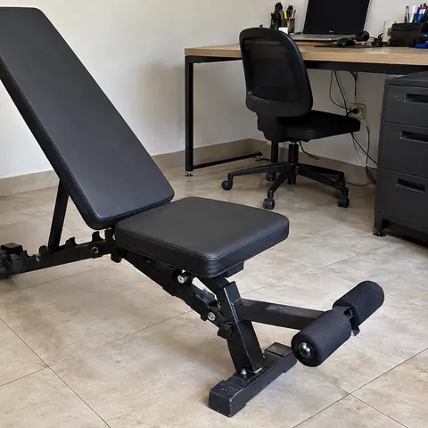 Foto do produto Banco de musculação regulável disponível para troca no Unitrocas