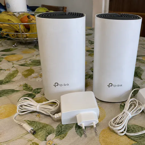 Foto do produto Kit TP-Link Deco M4 com duas unidades disponível para troca no Unitrocas