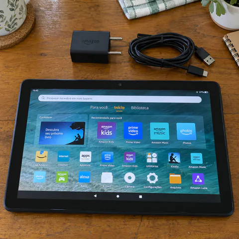 Foto do produto Amazon Fire HD 10 de 11ª geração, 32 GB disponível para troca no Unitrocas