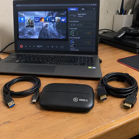 Foto do produto Placa de captura Elgato HD60 S disponível para troca no Unitrocas