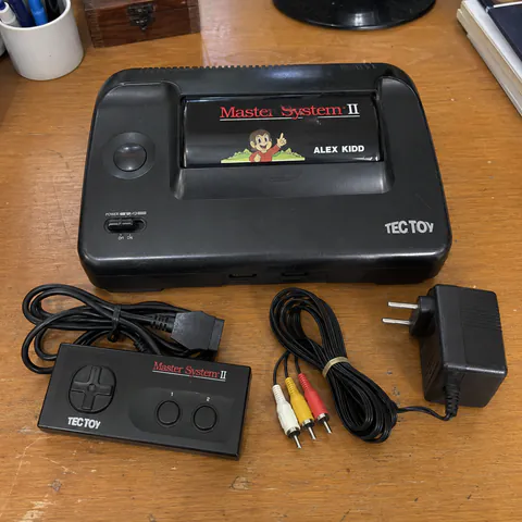 Foto do produto Master System II Tec Toy com Alex Kidd disponível para troca no Unitrocas