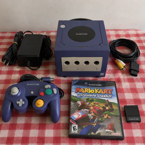 Foto do produto Nintendo GameCube com Mario Kart Double Dash disponível para troca no Unitrocas