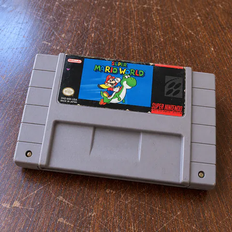 Foto do produto Cartucho Super Mario World para Super Nintendo disponível para troca no Unitrocas