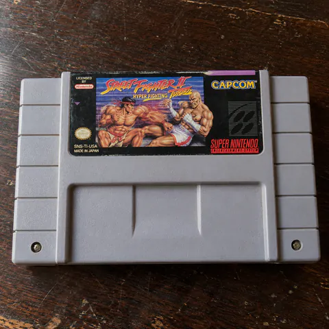 Foto do produto Cartucho Street Fighter II Turbo para Super Nintendo disponível para troca no Unitrocas